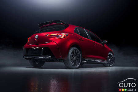 2021 Toyota Corolla Hatchback Special Edition, three-quarters rear